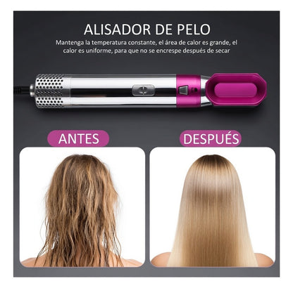 Cepillo Multiuso Rizador Secador 5 En 1